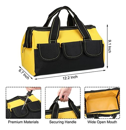 Paquete De 3 Bolsas De Herramientas Para Hombres Con Fondo D