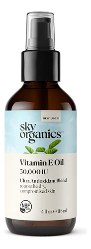 Sky Organics Mezcla De Aceite De Vitamina E Para La Cara 36,