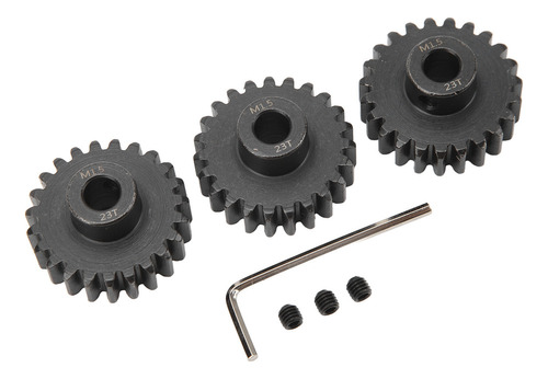 Rc Motor Pinion Gear, 3 Piezas, Juego M1.5 De Acero, 8 Mm, J