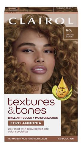 Clairol Textures & Tones - Tinte Permanente Para El Cabello,