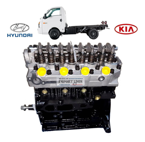 Imagem 1 de 7 de Motor Hr 2.5 E K2500 Novo 0km + Bomba Oleo + Bomba Agua