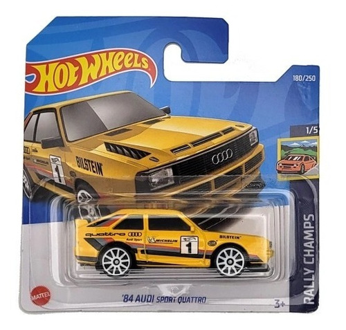 Hot Wheels '84 Audi Sport Quattro - Rally Champs - 1/5