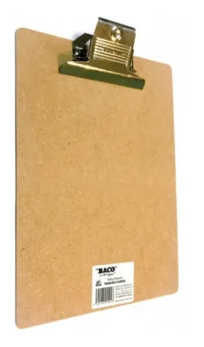 comprar Tabla Agarrapapel Madera T\u002Fcarta Baco