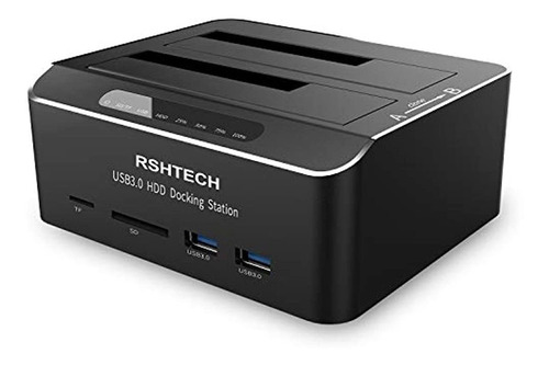 Rshtech Usb 3.0 To Sata Dual Bay External Hard Drive Dock Wi