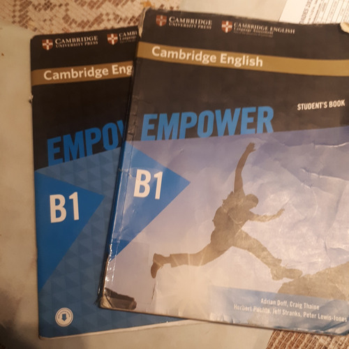 Libros Empower B 1. Inglés. Cambridge. Students & Workbook