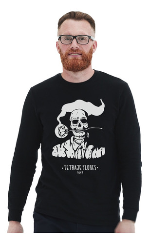 Polera Ml Duki Te Traje Flores Urbano Abominatron