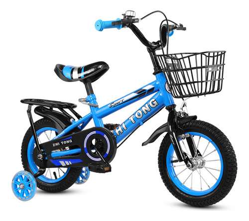 Bicicleta Infantil Para Niños De 2 A 7 Años, Niños De 12 A 1