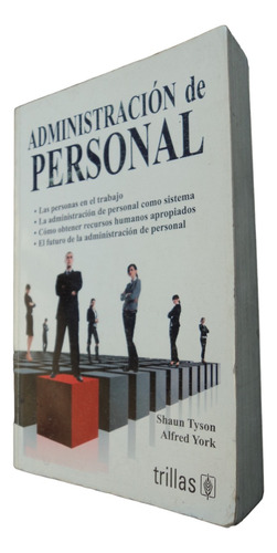 Administración De Personal - Shaun Tyson. Libro