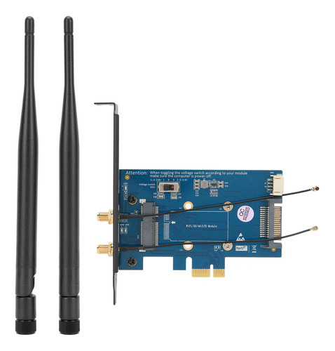 Adaptador Wifi Inalámbrico Pcie 1x Soporte Para Tarjeta Sim