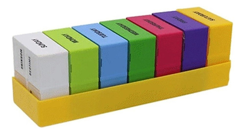 Pill Organizer Case Has 28 Compartments 1