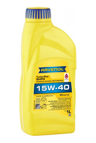 Aceite Ravenol 15w40 1l. Mineral. T-plus