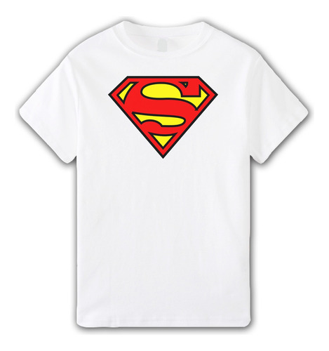 Remera Superman - Dc Comics Logo Aesthetic Unisex 