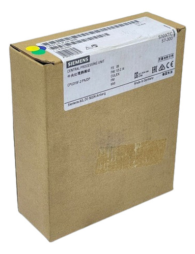 6es7 315-2fj14-0ab0 Clp S7-300 Cpu315f-2 Pn/dp Siemens
