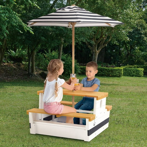 Mesa Infantil Con Sombrilla