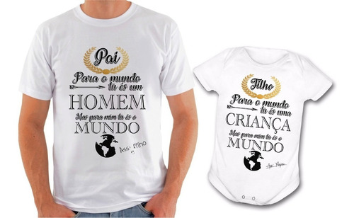 Artes Editáveis Dia Dos Pais Camisa E Body Kit 3 Sublimação