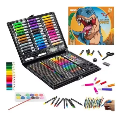 Kit desenho e pintura infantil: 6 conjuntos para exercitar a