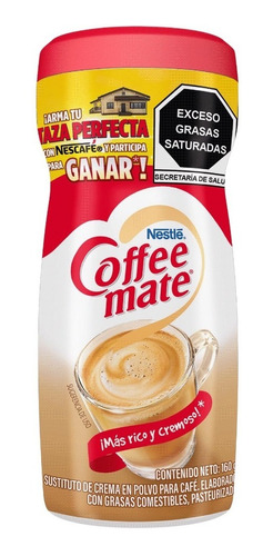 Sustituto De Crema Para Café Coffee Mate 160 Gr