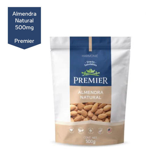 Almendra Natural Premier® Bolsa Zipper 500g Original