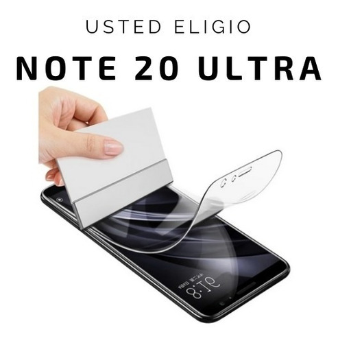 Film Pantalla Hidrogel Completo Samsung Note 20 Ultra 3d