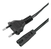 Comprar Kit 10 Cabo De Força Bipolar Tipo 8 Impressora Tv Rádio