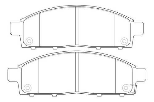 Pastillas Freno Delantera Mitsubishi L200 2006