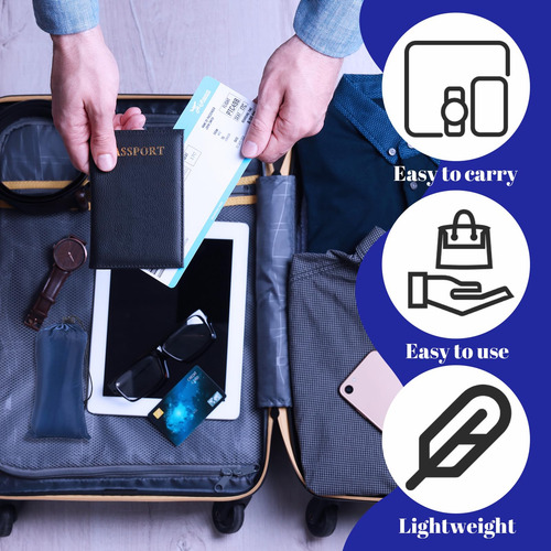Paquete De 3 Hamacas Ajustables Para Viajes En Avión