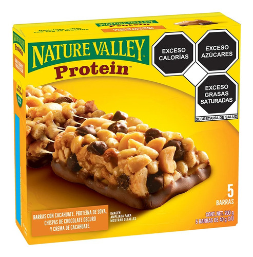 Nature Valley Barras De Granola Proteína Y Chocolate 200 Gr