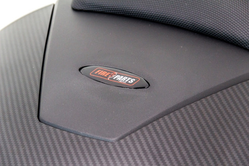 Imagen 10 de 10 de Maletero Top Case Atom 30lt Fire Parts Con Respaldo Negra
