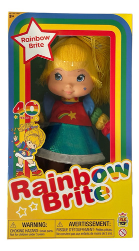 Arcoiris Rainbow Brite Muñeca 30cms The Loyal Subjects 2023 (Usado)