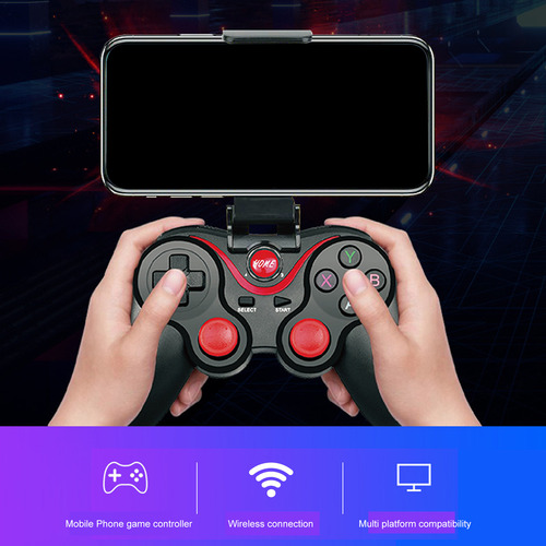 Control Gamepad Celular Bluetooth Mando Para Android Y Pc