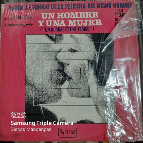 Vinilo Un Hombre Una Mujer Francis Lai Banda De Sonido Bs1