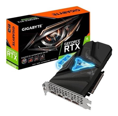 Placa De Vídeo Geforce Rtx 2080 Super Waterforce Wb 8gb