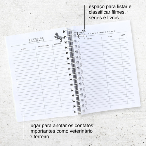 Planner Permanente Hipismo&co