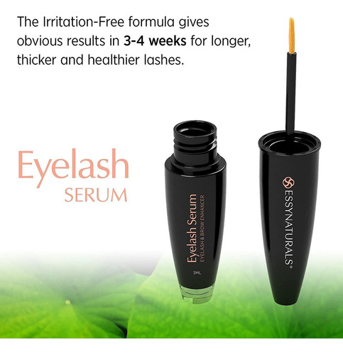 Essynaturals Eyelash And Brow Growth Serum Irritation Free F