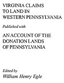 Libro Virginia Claims To Land In Western Pennsylvania Pub...