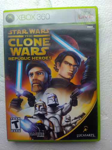 Star Wars The Clone Wars Republic Héroes Xbox 360 