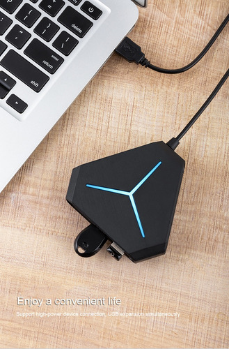 Multi Usb 2.0 Hub Splitter Usb Alta Velocidad 6 Puertos Hub