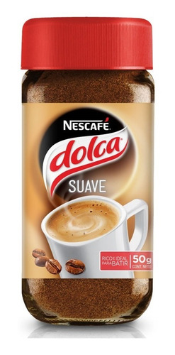 Nescafe Dolca Suave  Frasco 50grs Pack 6 Unidades 