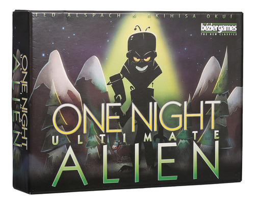 One Night Ultimate Alien Card Games 10 Minutos Fast Table