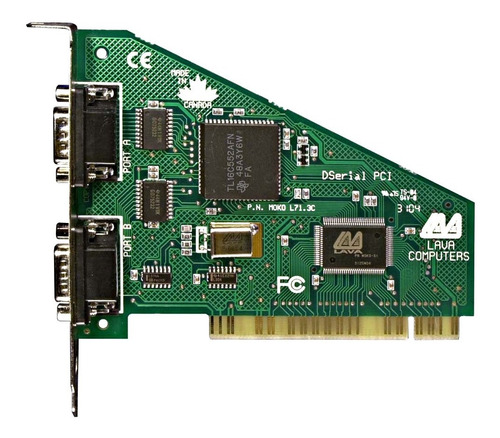 Tarjeta Dos Puertos Serial Rs232 Dual Db9 Controladora Pci