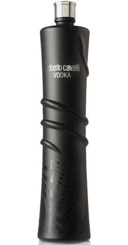 Imagen 1 de 7 de Vodka Roberto Cavalli Total Black Edition 1000ml