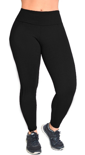 Calça Legging Flanelada Termica Suplex Peluciada Plus Size