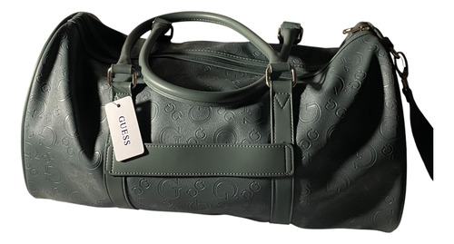 Bolsa Guess Duffel Mediana Color Verde Claro (50x26x20 Cm) Verde Claro Monogramas Plateado Verde Claro