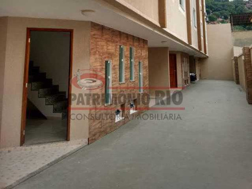 Imagem 2 de 15 de Excelente Casa Em Olaria Em Condomínio Fechado, 1º Locação Com 2salas, 2qtos E Vaga. - Pacn20143