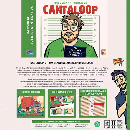 Cantaloop: Livro 2 - Um Plano de Arrasar (O Sistema)