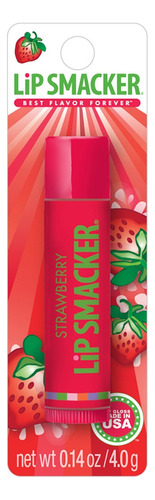 Lip Smacker Strawberry · Bálsamo Labial Humectante Fresa  