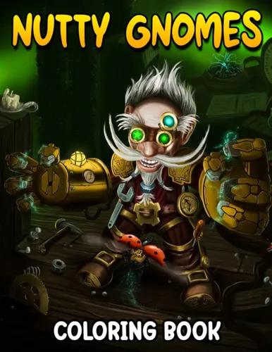 comprar Libro: Libro Para Colorear Nutty Gnomes: Travieso Y Divertid