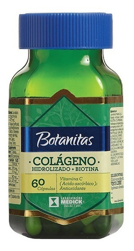 Colágeno Hidrolizado + Biotina 60 C - Unidad a $535