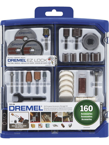 Kit De 160 Accesorios Para Herramienta Giratoria Dremel