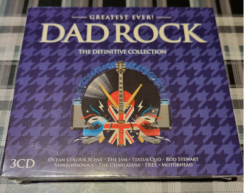 Dad Rock - Compilado Rock 3 Cds Importado Nuevo Cerrado  